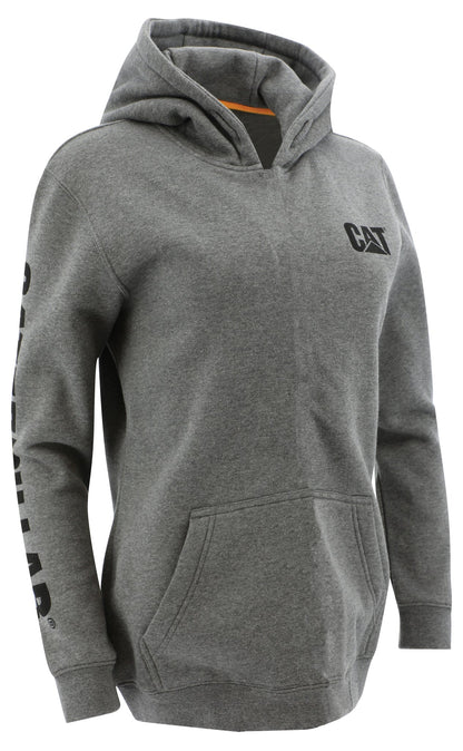 Sudadera con capucha y bandera de marca registrada para mujer