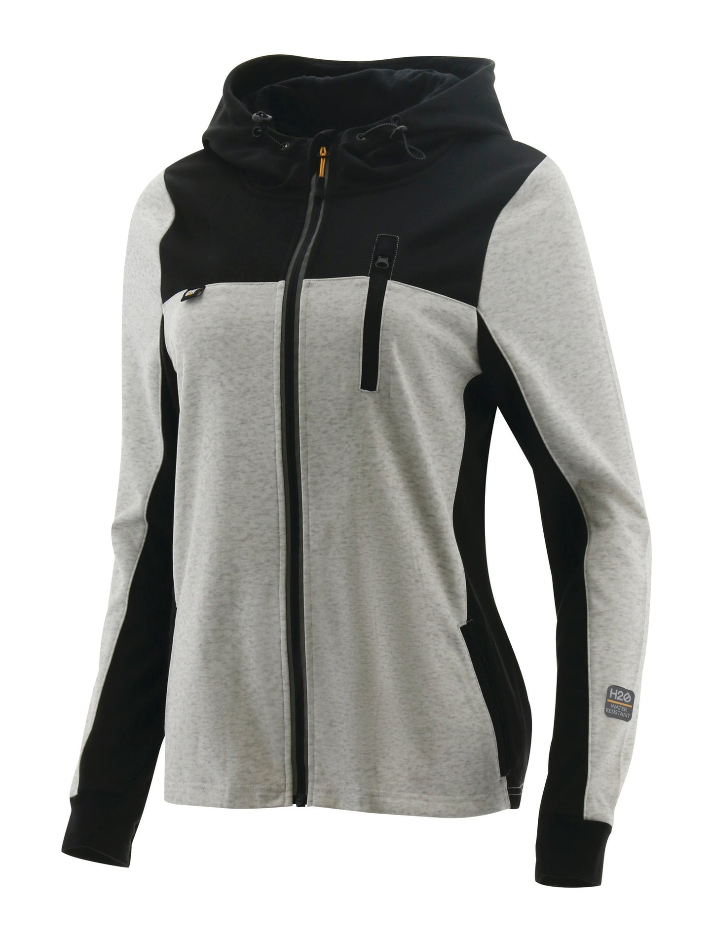 Sudadera con capucha y cremallera completa H2O para mujer