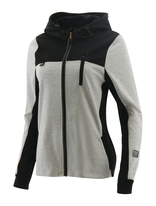 Sudadera con capucha y cremallera completa H2O para mujer