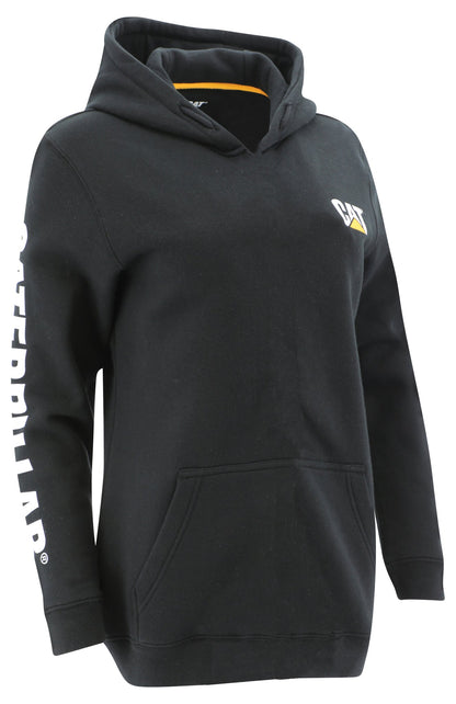 Sudadera con capucha y bandera de marca registrada para mujer