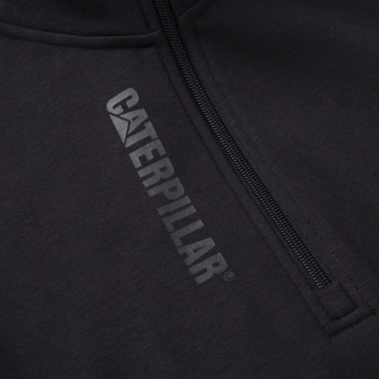 Sudadera de peso medio con cremallera de un cuarto