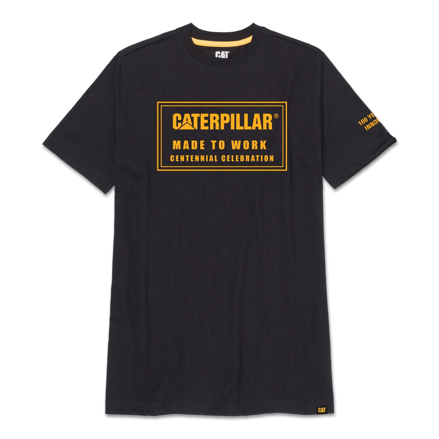 Camiseta del centenario "Hecha para trabajar" para mujer