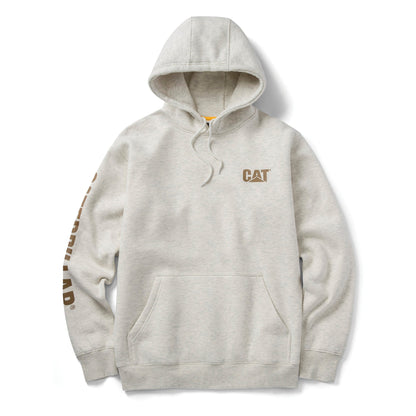 Sudadera con capucha y pancarta de marca registrada