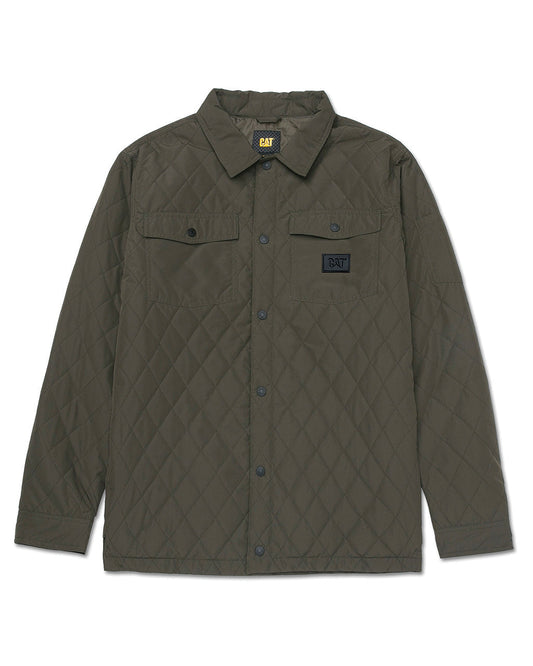 Chaqueta de camisa acolchada Ripstop
