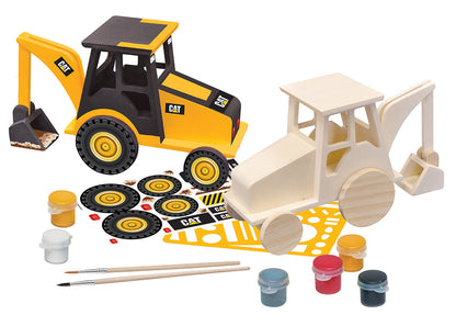 Kit de pintura para madera para retroexcavadora