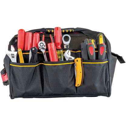 Bolsa de herramientas profesional de boca ancha de 16 pulgadas