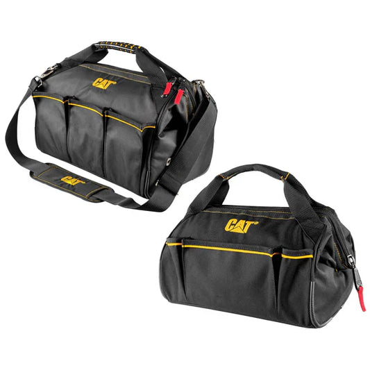 Juego de bolsas de herramientas de boca ancha de 2 piezas