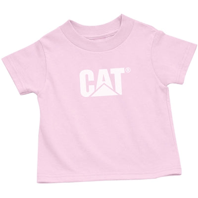 Camiseta con logo de manga corta Tod rosa claro