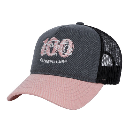 Gorra negra de camionero de 100 años