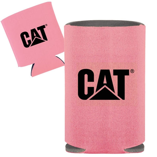 Koozie plegable rosa/negro