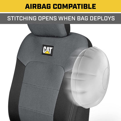 Funda de asiento flexible de malla Cat®