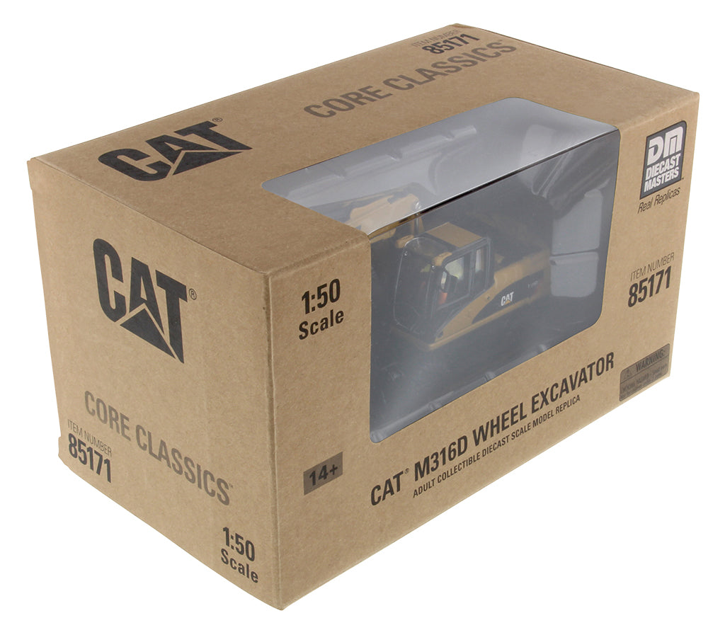 Excavadora de ruedas Core Classic M316D a escala 1:50