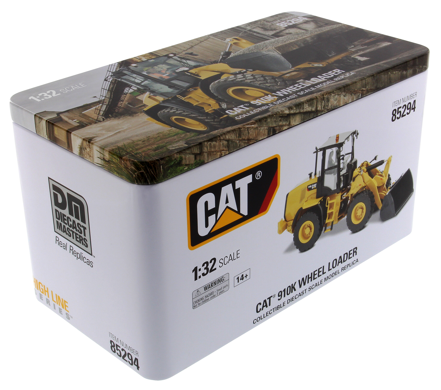 Cargadora de ruedas 910K a escala 1:32
