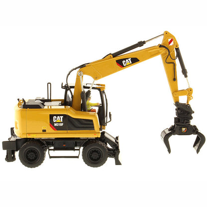 Excavadora de ruedas 318F a escala 1:50