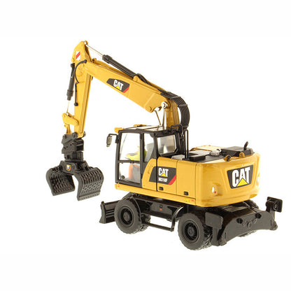 Excavadora de ruedas 318F a escala 1:50