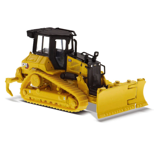 Bulldozer D5 a escala 1:87 con tren de rodaje de nivelación fina y hoja plegable