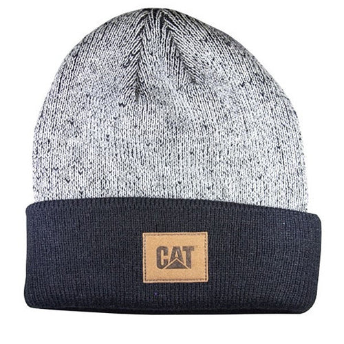 Gorro de punto industrial con rollo negro de 3"