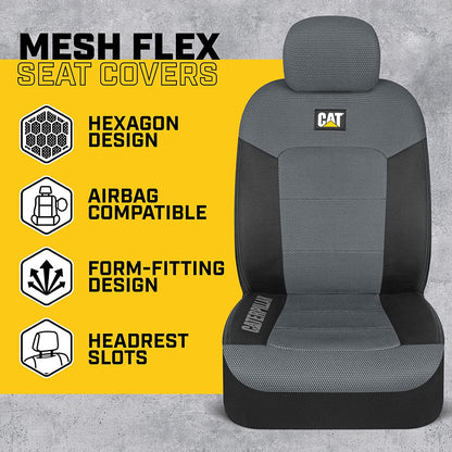 Funda de asiento flexible de malla Cat®