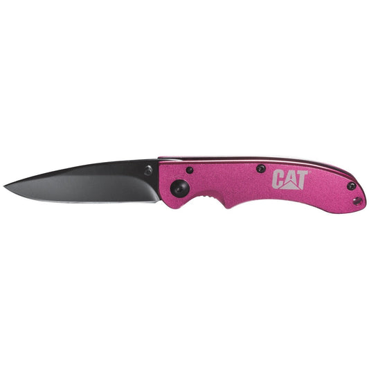 Navaja plegable de 6" con mango rosa