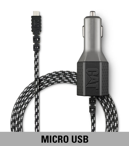 Cargador de vehículo con puerto micro USB 2