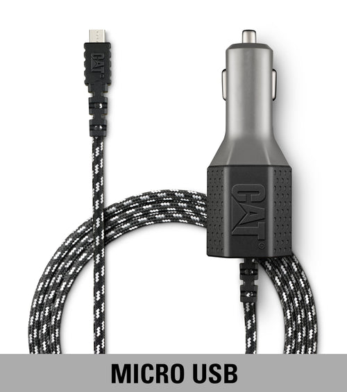 Cargador de vehículo con puerto micro USB 2