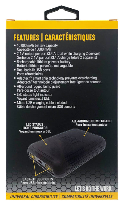Paquete de energía dual USB 3.4 AMP