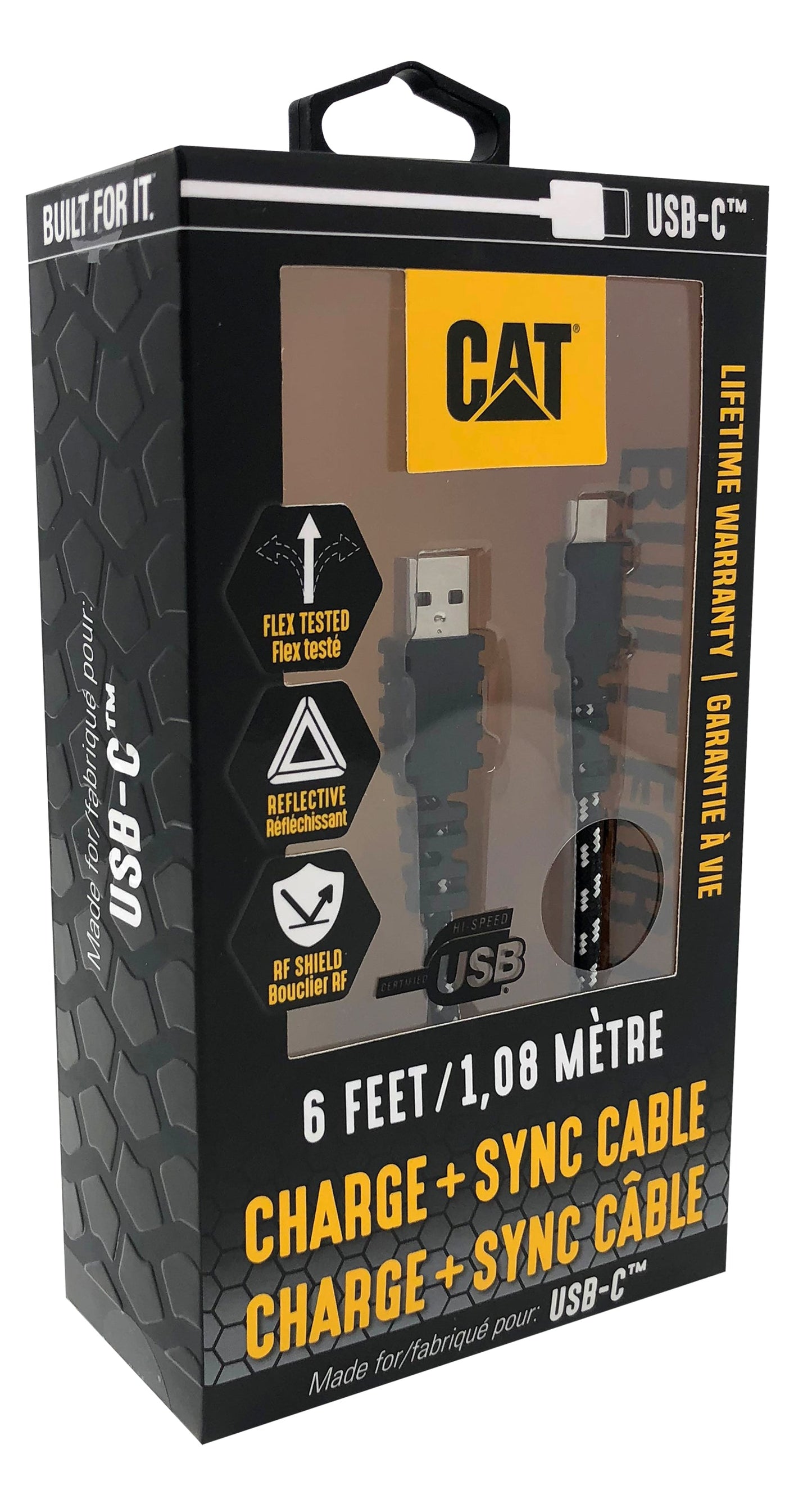Cable USB C a USB certificado de 6'