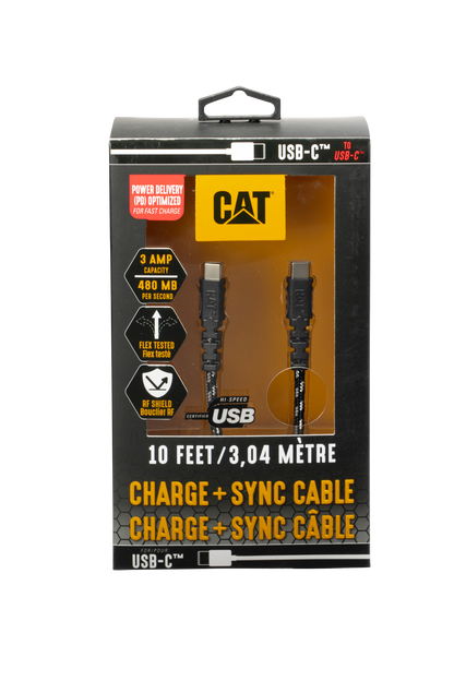 Entrega de energía USB-C a USB-C con certificación CAT®