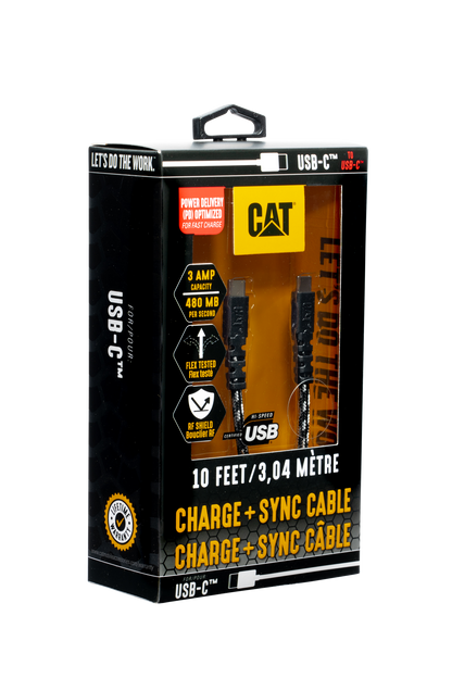 Entrega de energía USB-C a USB-C con certificación CAT®