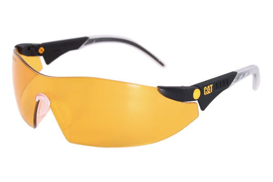 Gafas de seguridad para excavadoras de color naranja