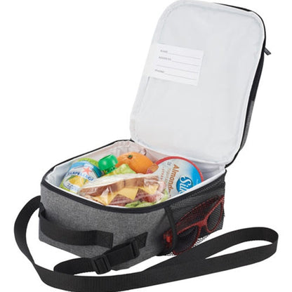 Enfriador de almuerzo Brandt para 6 latas en gris y negro