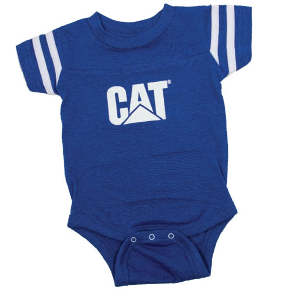 Mono de fútbol azul real