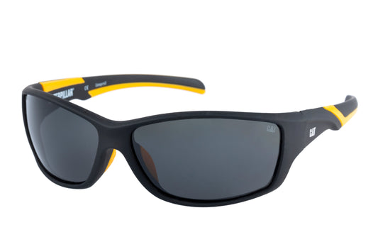 Gafas de sol Grader negras mate con lentes ahumadas