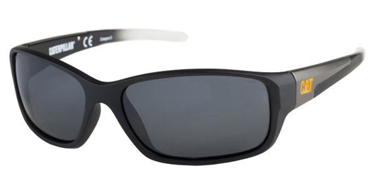 Gafas de sol con sensor en negro mate y lente ahumada sólida