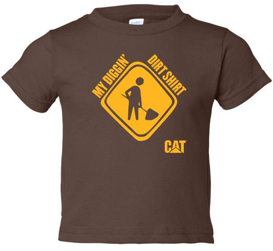 Camiseta Diggin' Dirt para niños pequeños