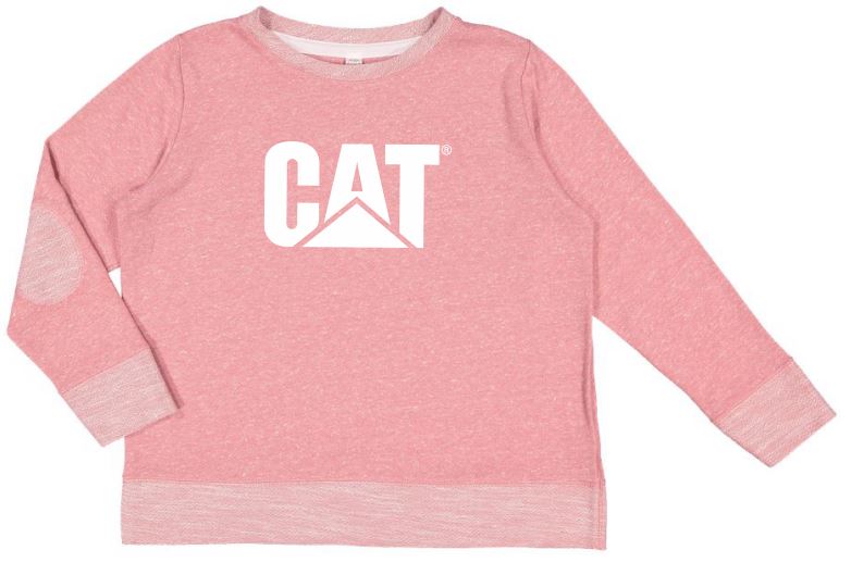 Camiseta juvenil de manga larga con costuras melange