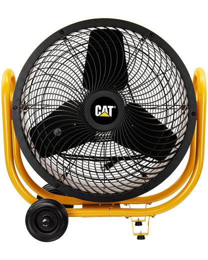 Ventilador de tambor industrial de alta velocidad de 24"