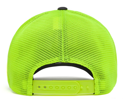 Gorra de malla de alta visibilidad para hombre