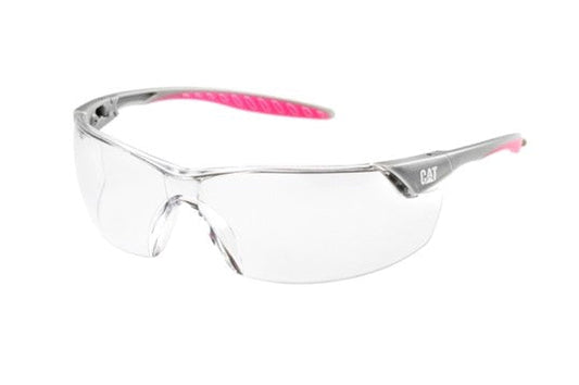 Gafas de seguridad Rebel con montura rosa