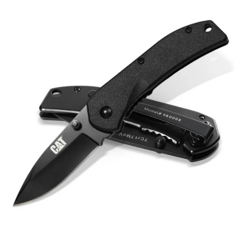 Navaja plegable de punta caída de 6"