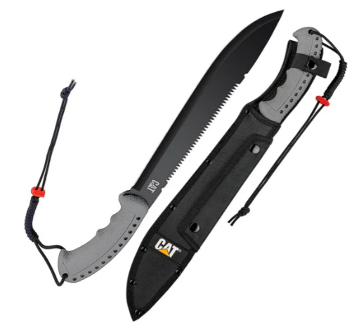 Machete latino de 21" con funda y correa para el hombro