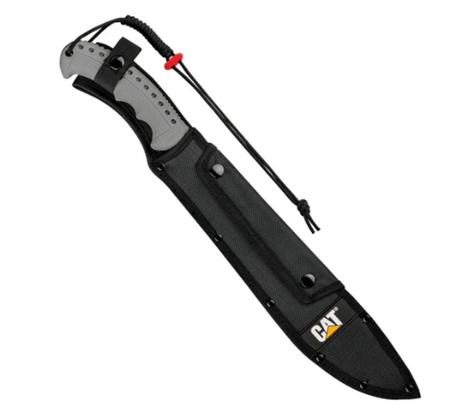 Machete latino de 21" con funda y correa para el hombro