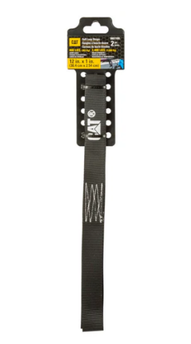 Juego de 2 ganchos suaves en blanco y negro: 30 x 2,5 cm