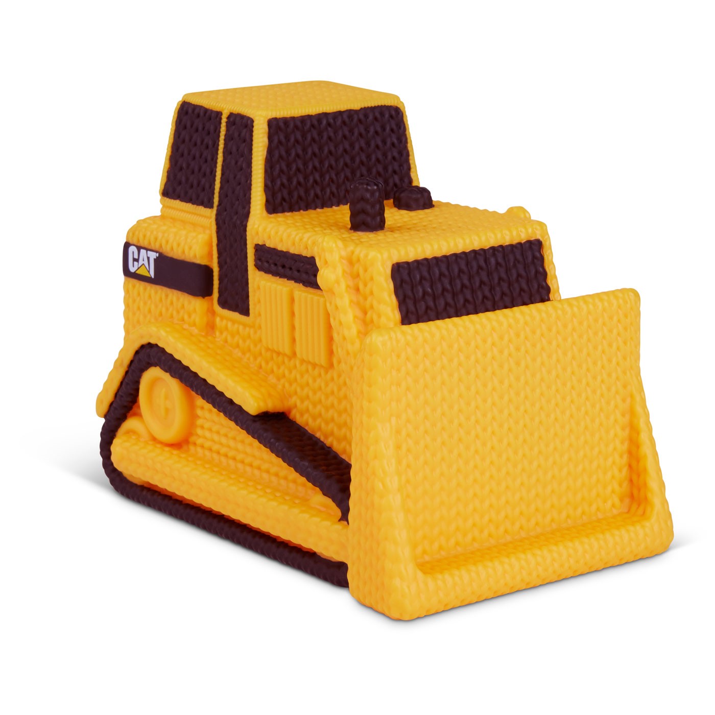 Figura tejida de excavadora