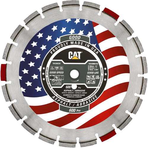 Materiales abrasivos Cat® 600 Pro fabricados en EE. UU.