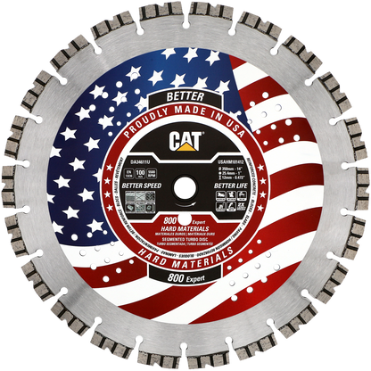 Cat® 800 Expert Fabricado en EE. UU. Materiales duros