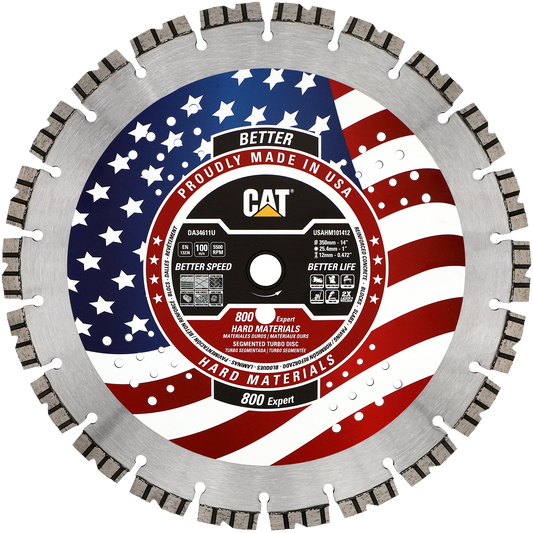 Cat® 800 Expert Fabricado en EE. UU. Materiales duros