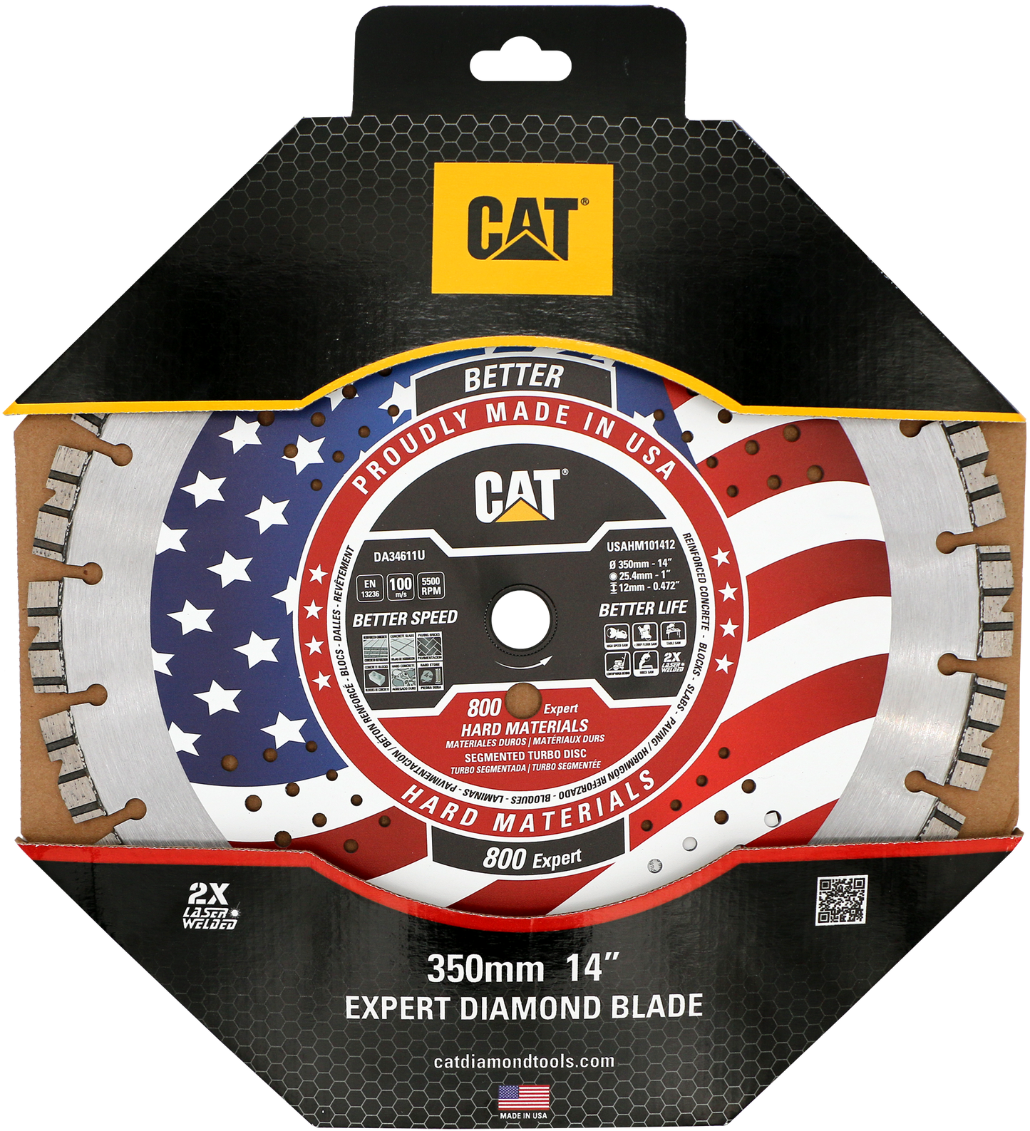 Cat® 800 Expert Fabricado en EE. UU. Materiales duros