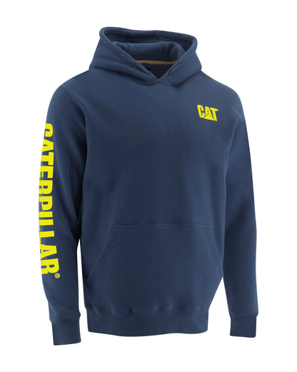 Sudadera con capucha y pancarta de marca registrada