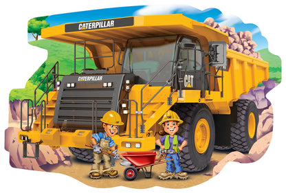 Rompecabezas de piso de 36 piezas de Caterpillar Dump Truck